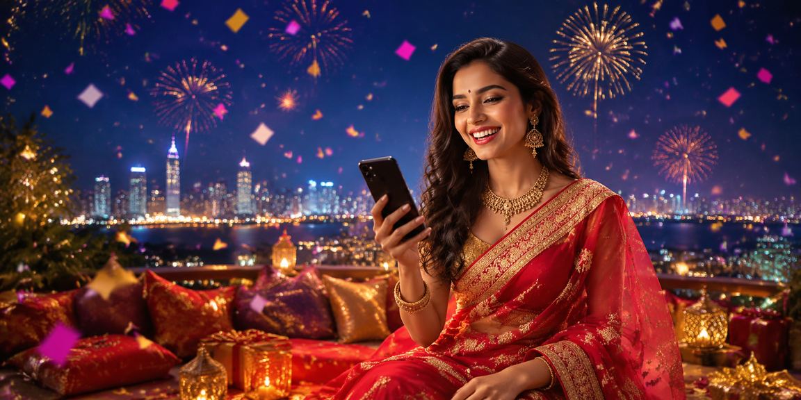 Mobile player enjoying Andar Bahar card game in Mumbai