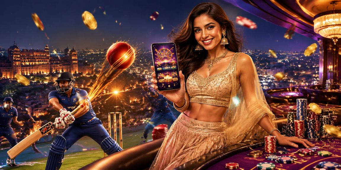Pune city with cricket and Bollywood theme